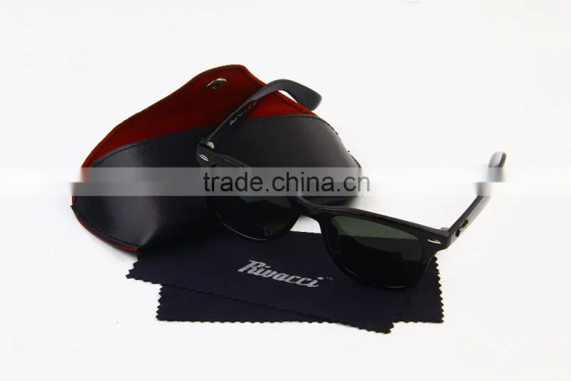 Metal logo embossed Promotional custom UV400 Cat.3 Polarized Sunglasses color