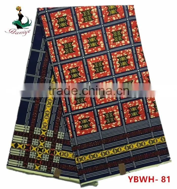 African Fabric For Sale Wax Prints Cotton Fabric for lady