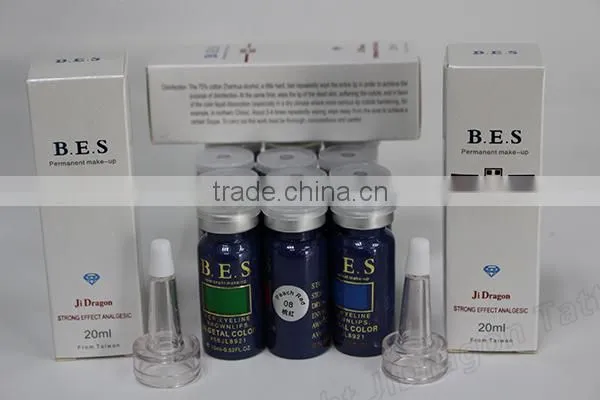 Jilong BES Tattoo Ink Pigment Permanent Make up Tattoo Ink for Eyebrow Lips