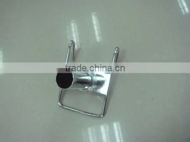 Superior chrome display metal hook
