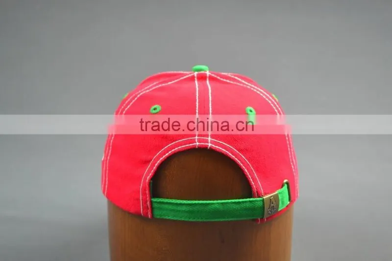 Custom 100% Cotton twill Baseball Sport cap with Sandwich