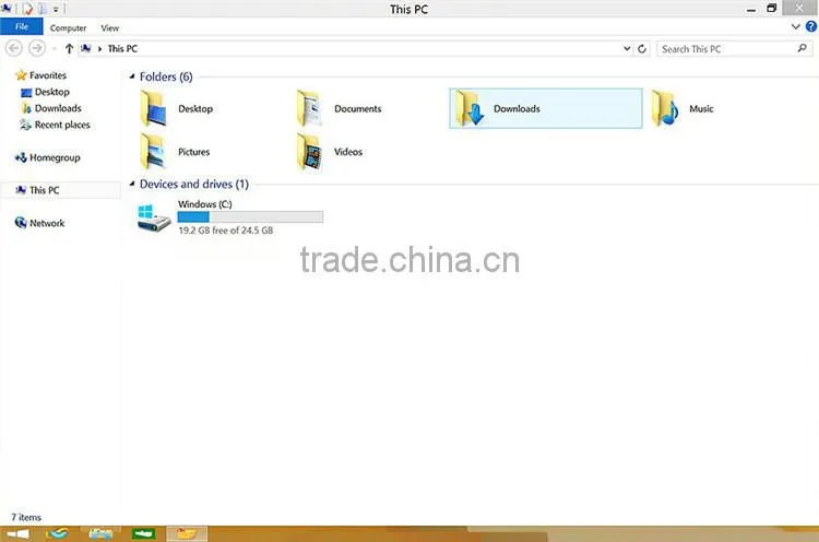 New arrive Product Black Color Commercial Intel Atom Z3735F 2G RAM 32G ROM GPU Graphic Meegopad T02 MINI PC HOT Sale