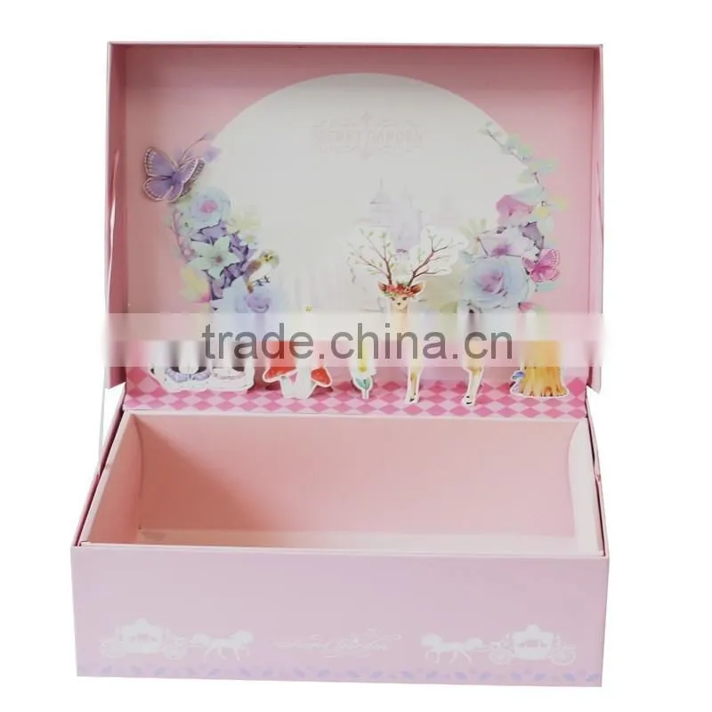Good popular for paper packaging gift box customized