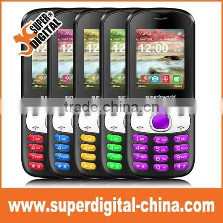 1.8 inch feature phone big battery mobile phone