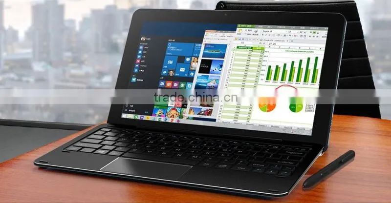 Cube i7 Book 2 in 1 Tablet PC Win 10 10.6 inch IPS Screen Intel Skylake Core m3-6Y30 Dual Core 4GB RAM 64GB SSD ROM Cameras