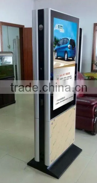 Double Side Vertical Advertising Player Screen