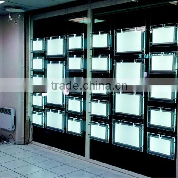 shopping mall super slim extreme light box