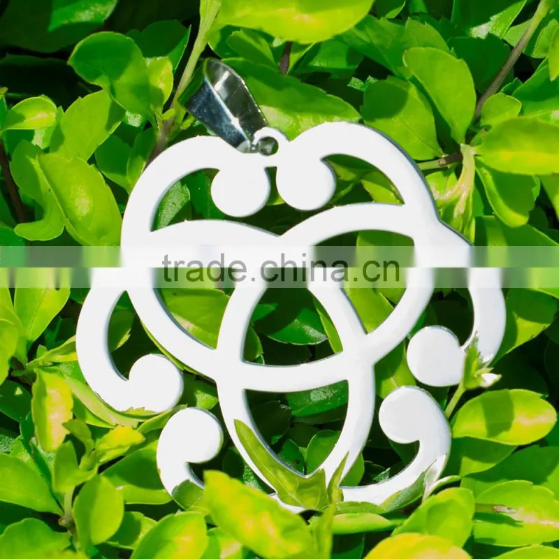 Trendy Stainless Steel European Style Big Size Celtic Jewelry Pendant