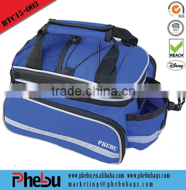 Two in One Waterproof Big Capacity Bike/Bicycle Saddle Pannier bag