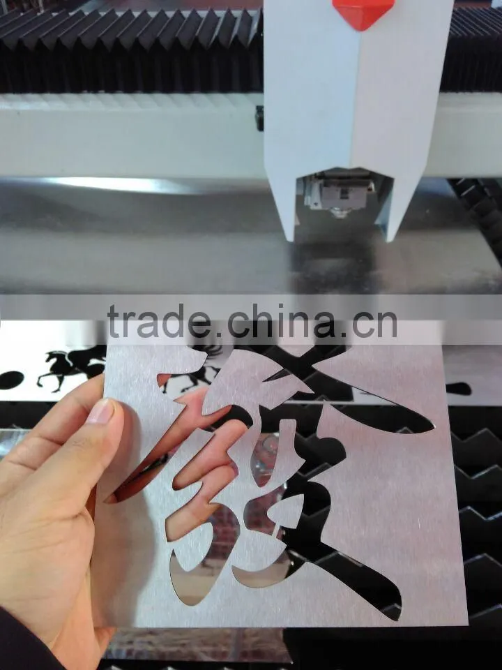 1000W / 2000W Fiber CNC Laser Cutting Machine Mild Steel 10mm laser cutting machine