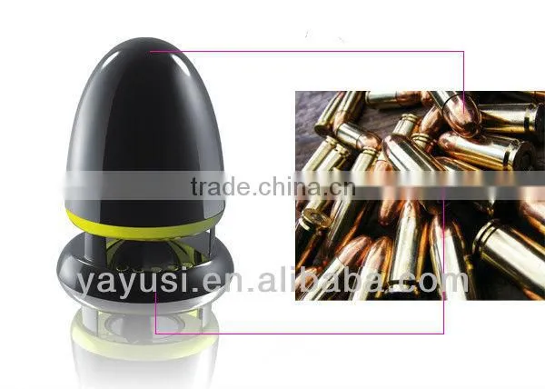 Bullet shape FM speaker supporting SD/TF