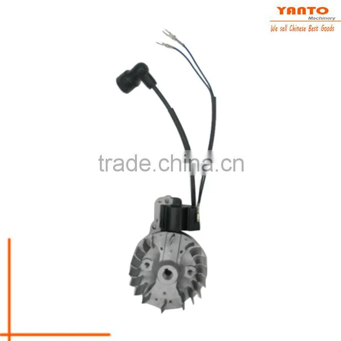 High Quality ignition coil and flywheel used for 1E36F brush cutter spare parts