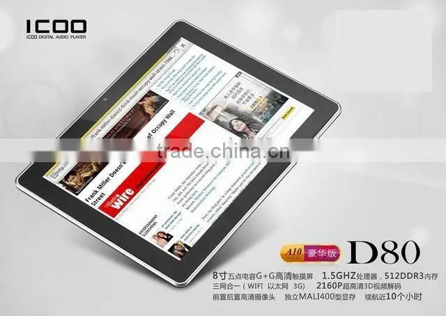 D80 Deluxe Edition 8 inch Android 4.0 Tablet002