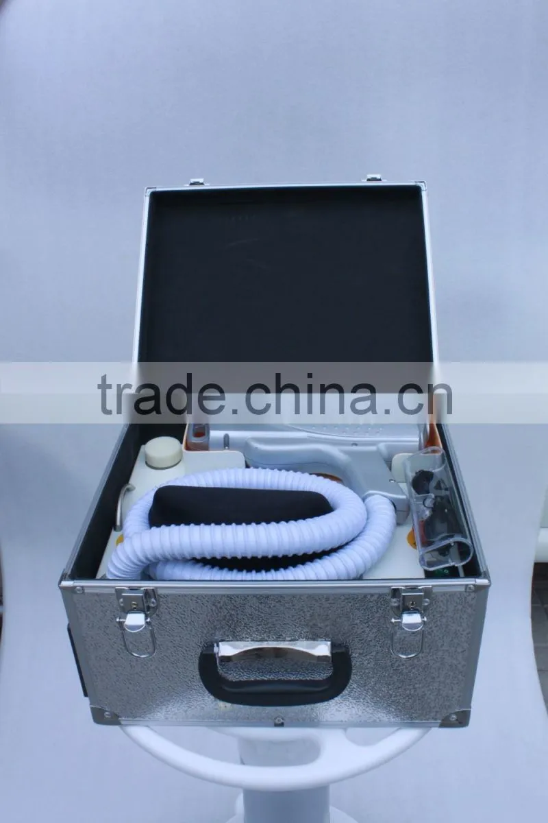 Easier carry 10KG Nd yag laser for tattoo removal machine to remove eyebrow, eyelip and wash colors in charcoal carbon q switch