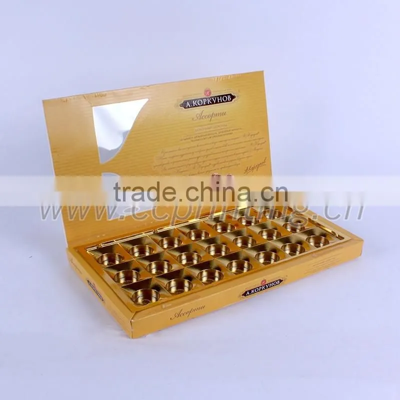 Custom fashion hot selling luxury fancy boxes for sweets