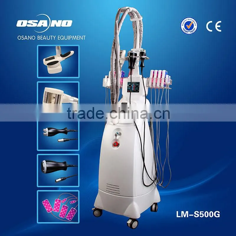 12pads Lipo Laser Diode Multipolar Rf Vacuum Roller Rf Ultrasonic Cavitation Spa