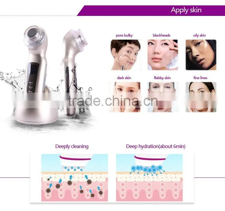 Portable Mesotherapy Needle Free Skin Rejuvenation Electrophoresis Facial Skin Photon Lights Machine