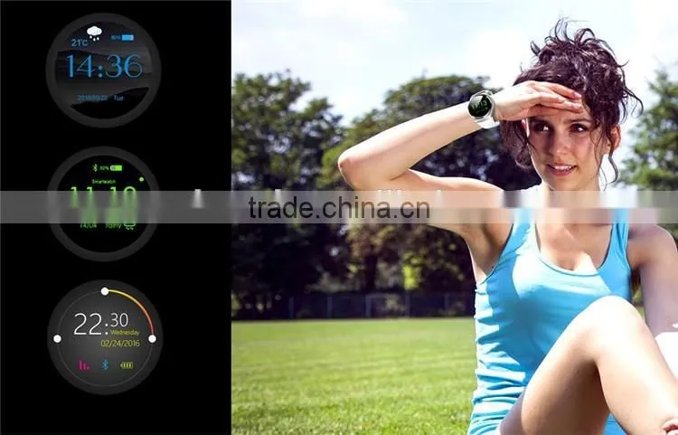 Wholesale MTK2502C CPU smart watch with sim card smart watch