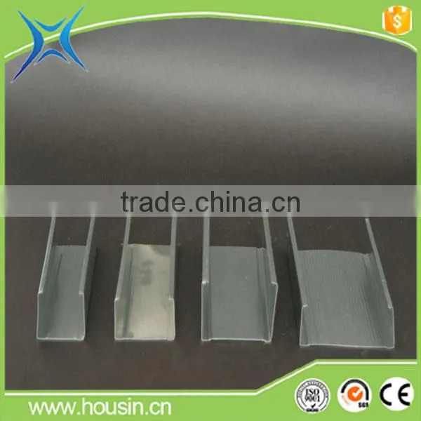 stud and track for drywall partition system
