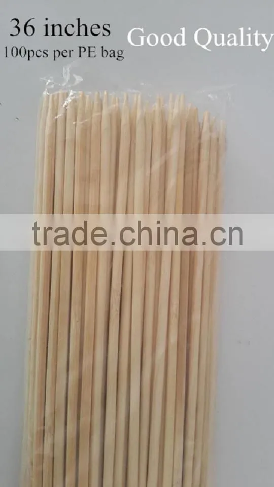 high quality bamboo marshmallow roasting stick for bbq