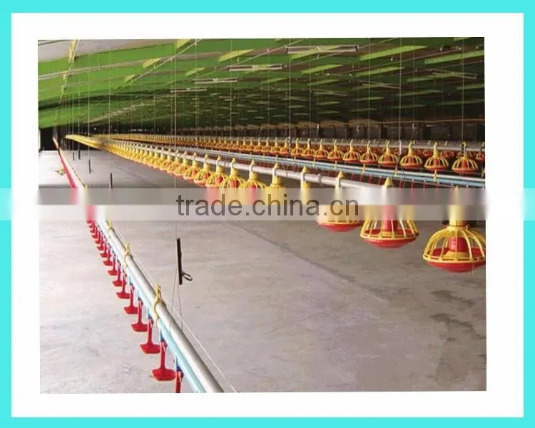 feeding pan and drinker system sale for indian poultry farm machinery