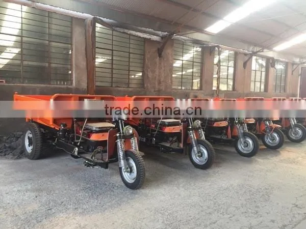 mini 3 wheel dumper cargo tricycle
