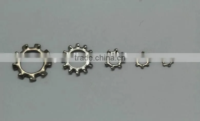 STAINLESS STEEL 201 304 EXTERNAL TOOTH LOCK WASHER WITH GOOD QUALITY