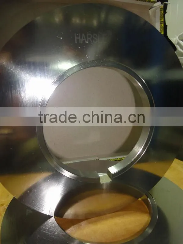 slitting roller blades in stock,slitter machine knife for steel/ferrous/cold rolling/packaging