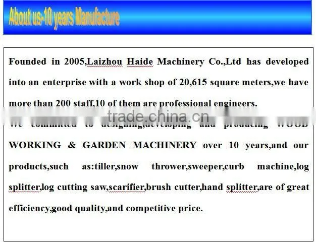 Hot Selling Automatic 14Ton Hydraulic Electric Wood Log Splitter