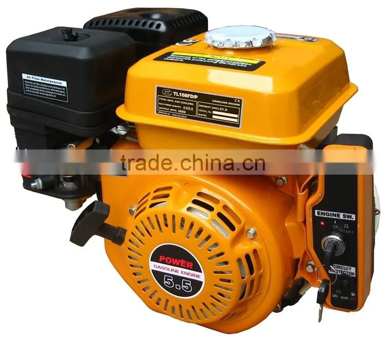 168F-1 5.5HP single cylinder 3600rpm gasoline engine
