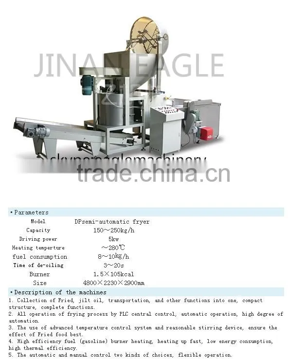 stainless steel banana chips continous fryer price