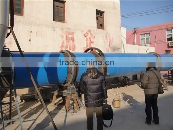 2017 Hot selling Wood Chips Dryer/Wood Chips Rotary Drum Dryer