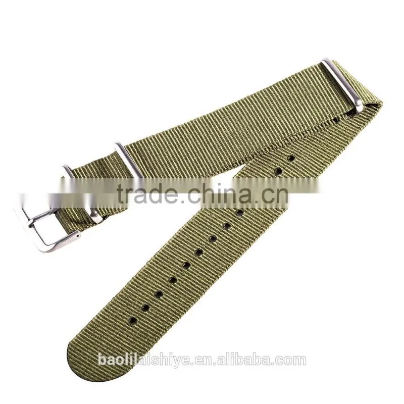 2016 Hotsale fashion 26mm nato strap/nylon watch strap