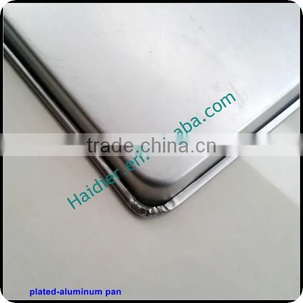 Rustproof plated-aluminum bread pan, bread baking pan