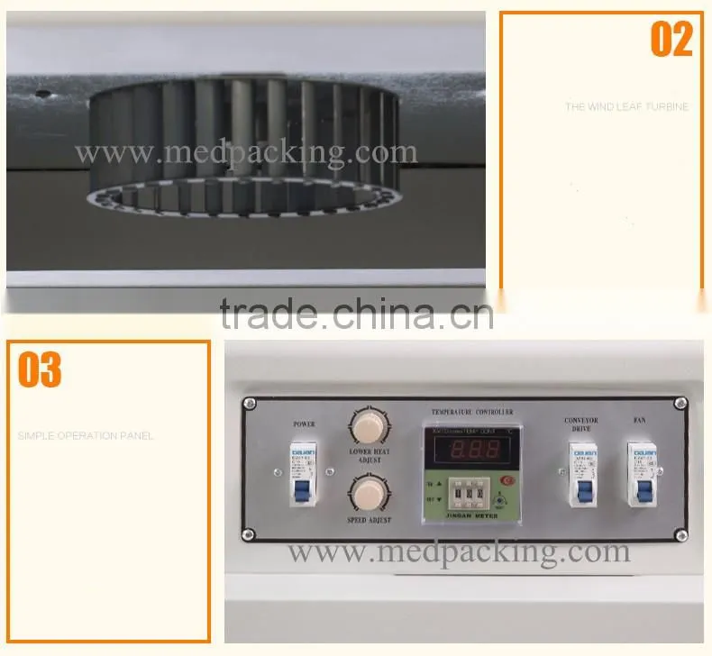 BS-A450 Heat shrink packaging machine/Laminating machine /Shrink film packaging machine