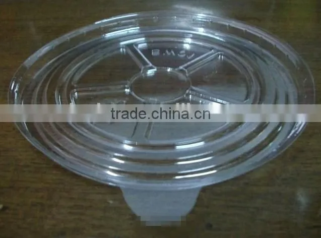 custom transparent plastic lid for bowls