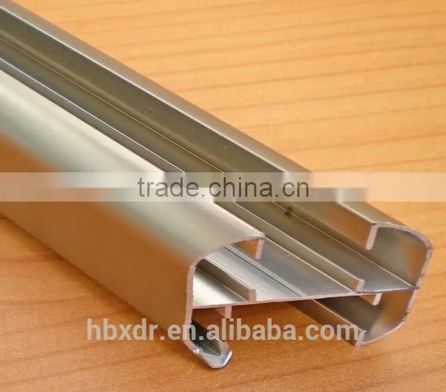 H I L shaped aluminium sliding door profile