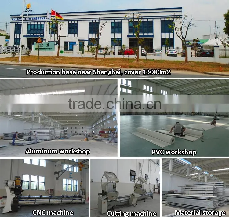 Large aluminium warehouse buildings storage tent hangar for sale