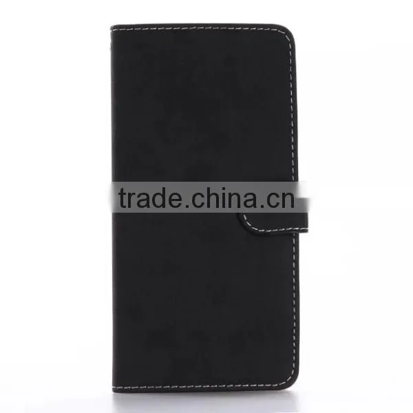 2017 New Leather Phone Case For iPhone7 Plus, Retro Matte Leather Back Cover