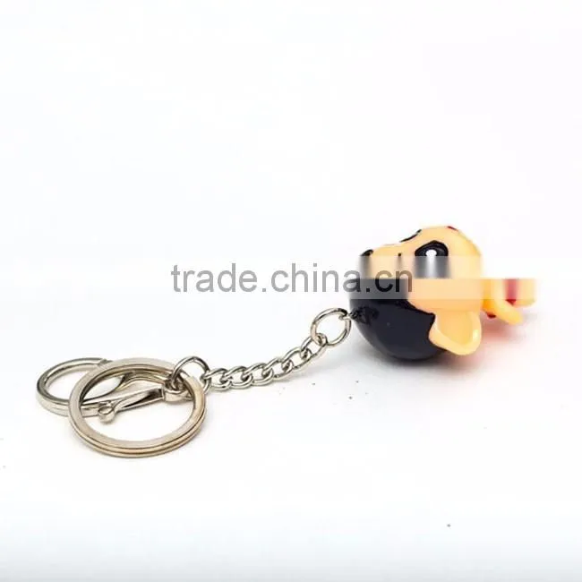 Polyresin cartoon character keychains