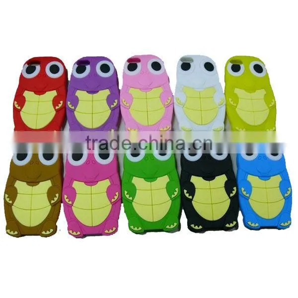 hot sale 2013 Tortoise Silicone mobile phone cover