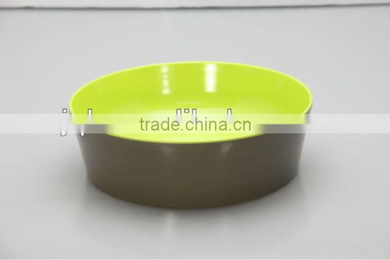 Melamine bowl with lotus shape