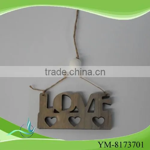 2015 hot sell decorative/wholesale/christmas wooden item from China factory