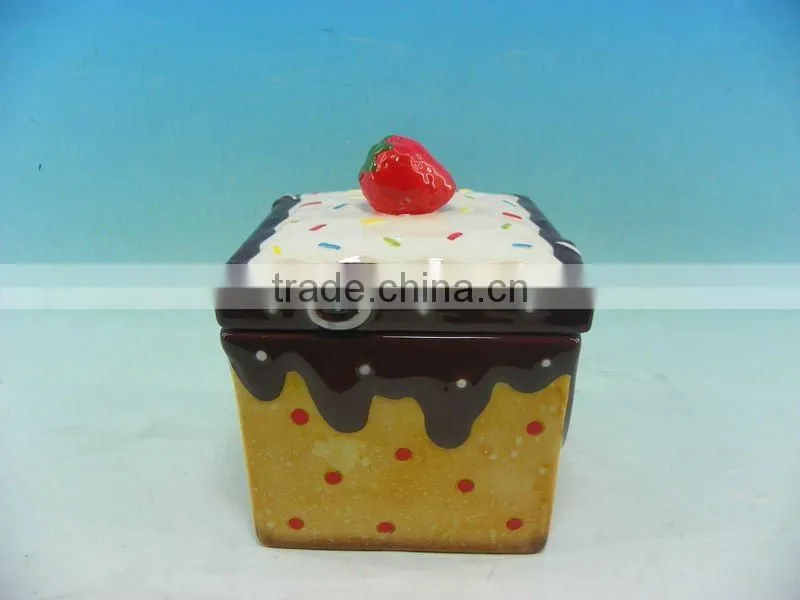 Newest Ceramic Cupcake Cookie Jar