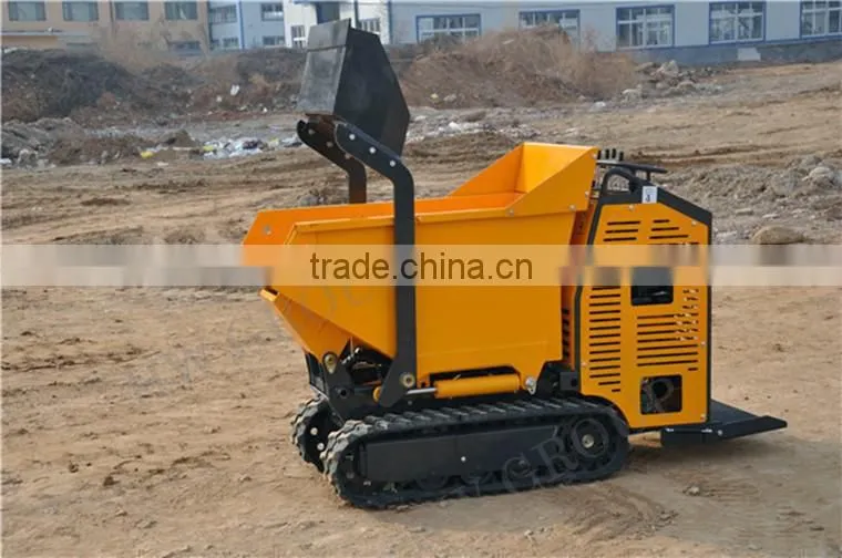Garden Mini Track Dumper With Rubber Crawler