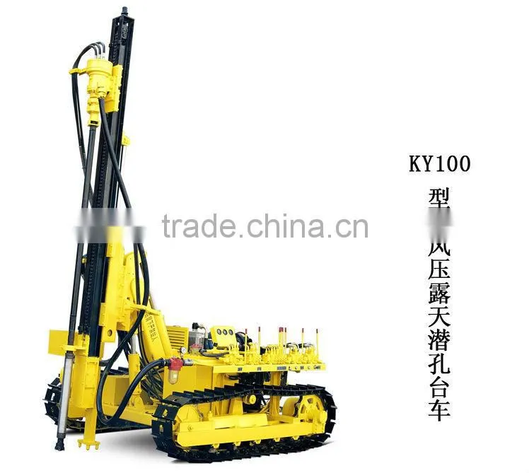 2015 hot sold in Africa crawler type tracked drilling rig