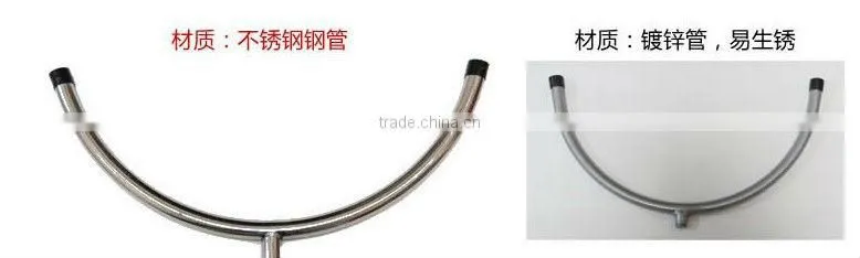 Hard strength Policep public security stainless steel fork