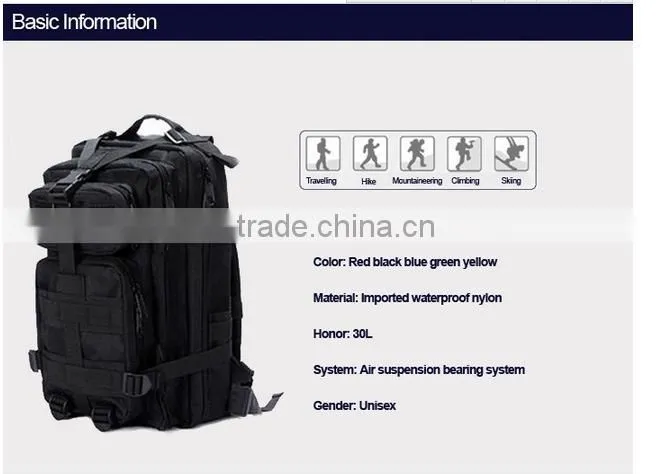 Wholesale Military Tactical Fashionable Sports Cycling Backpack