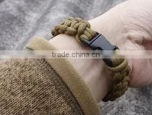 New paracord survival bracelet