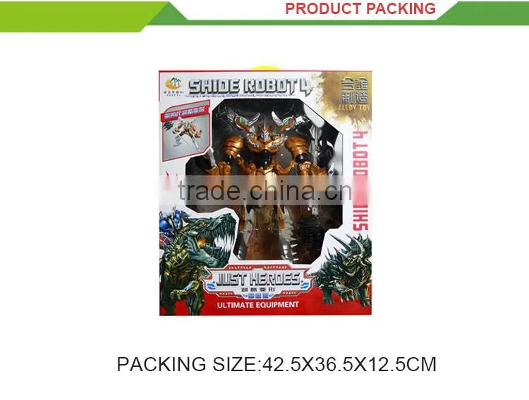Top sale transform toys kids play educational robot kit
